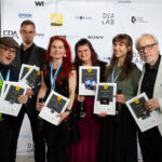 Virve Kulmalalle pronssia reportage-sarjasta. Kuvan on ottanut Peero Lakanen.